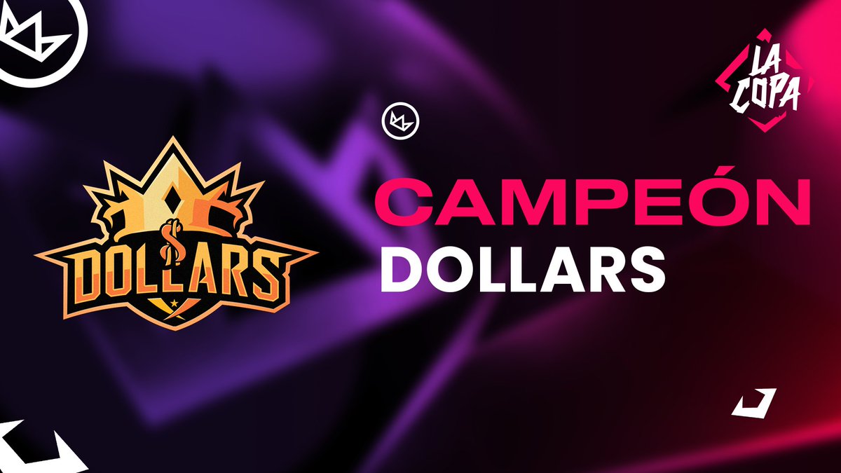 Tenemos campeón 🏆🏆🏆

En una fase final de locos, <a href="/dollarsgg/">LØS</a> logro imponerse ante todo aquel que se le ponga en frente.

Felicidades a todos los jugadores y staff técnico 👏👏