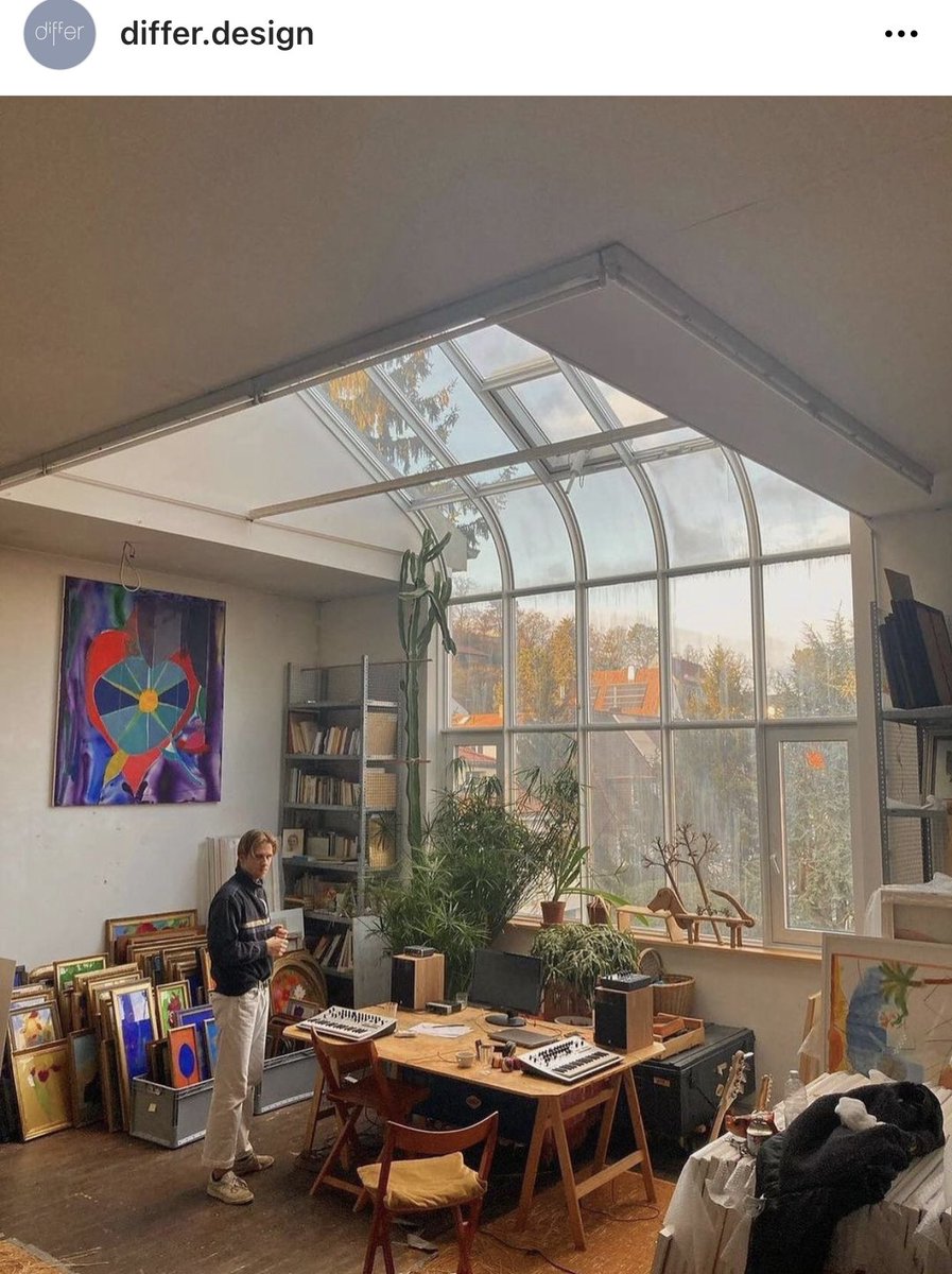 อยากทำห้องทำงานแบบนี้ แต่แดดประเทศไทย 🫠🫧