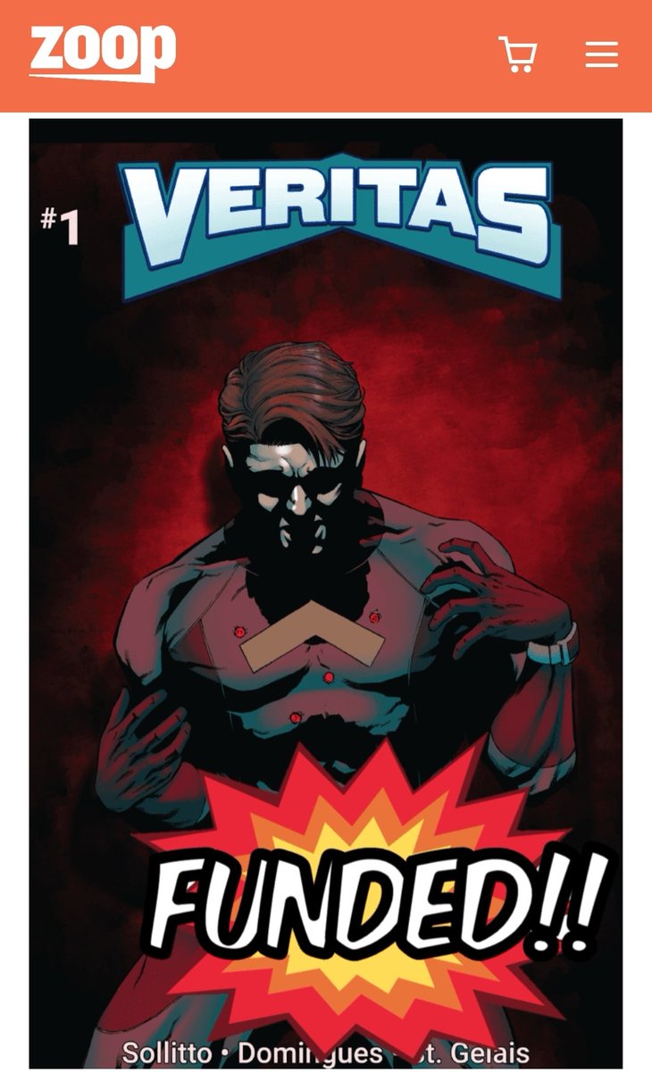 VeritasComic's tweet photo. We're winding down to the last hours of the campaign but there's still time to grab your copies of Issues 1&amp;2 of @VeritasComic on @WeAreZoop!

https://t.co/iVyweAUa0q

#comics #crowdfunding #indiecomics https://t.co/LhyUvJTsVL