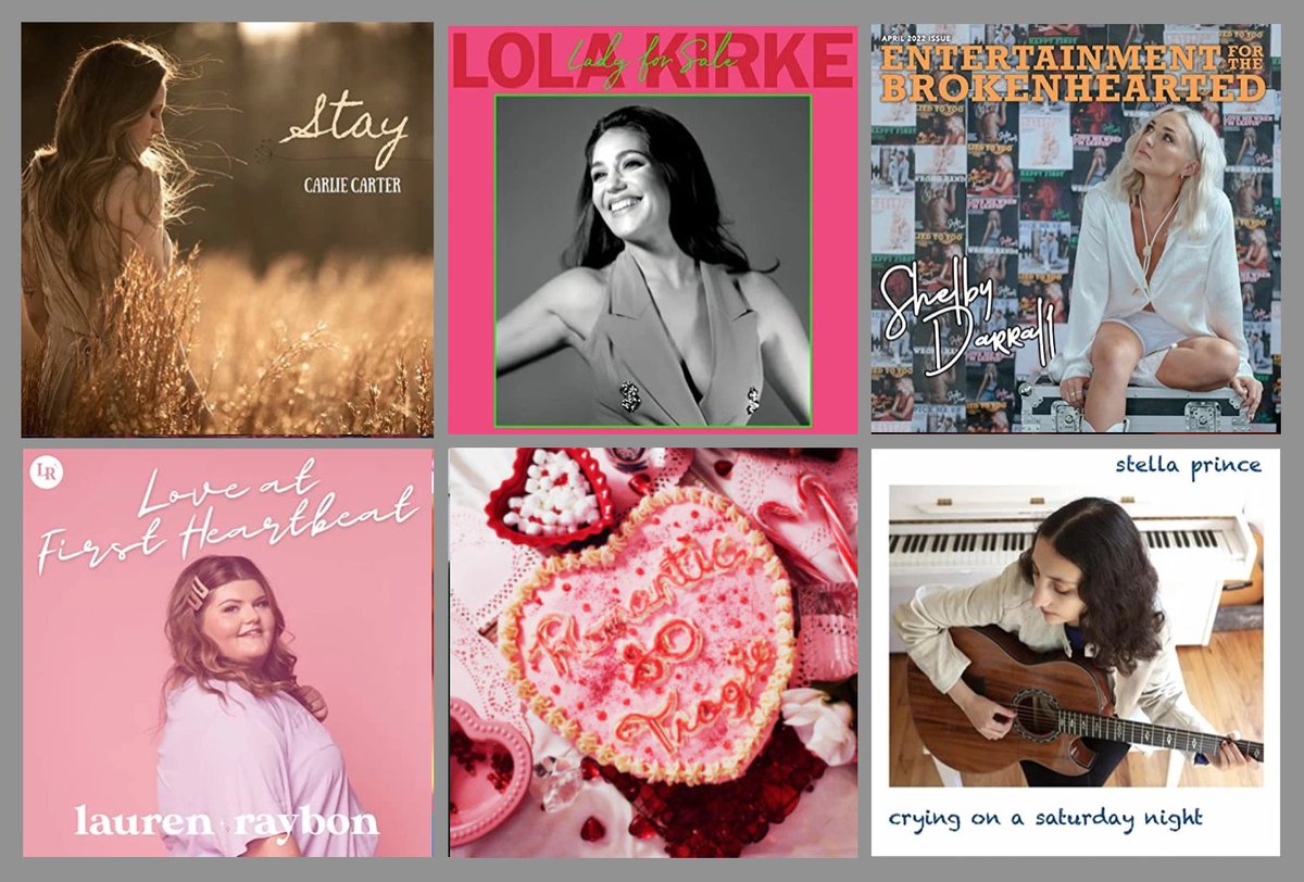 Scott Kash (@scottkash88) on Twitter photo #ICYMI Hereโs the best new #countrymusic released last week by
<a href="/itscarliecarter/">carlie โจ</a> Stay
<a href="/LolaKirke/">Lola Kirke</a> Pink Sky
<a href="/shelbydarrall/">Shelby Darrall</a> Lied To You
<a href="/laurenmraybon/">Lauren Raybon</a> Love At First Heartbeat
<a href="/FrancesPraet/">Frances Praet</a> Romantic, So Tragic
<a href="/stellaprince100/">Stella Prince</a> Crying On A Saturday Night
#NewMusicRelease #CountryMusic #ICYMI Hereโs the best new #countrymusic released last week by
<a href="/itscarliecarter/">carlie โจ</a> Stay
<a href="/LolaKirke/">Lola Kirke</a> Pink Sky
<a href="/shelbydarrall/">Shelby Darrall</a> Lied To You
<a href="/laurenmraybon/">Lauren Raybon</a> Love At First Heartbeat
<a href="/FrancesPraet/">Frances Praet</a> Romantic, So Tragic
<a href="/stellaprince100/">Stella Prince</a> Crying On A Saturday Night
#NewMusicRelease #CountryMusic