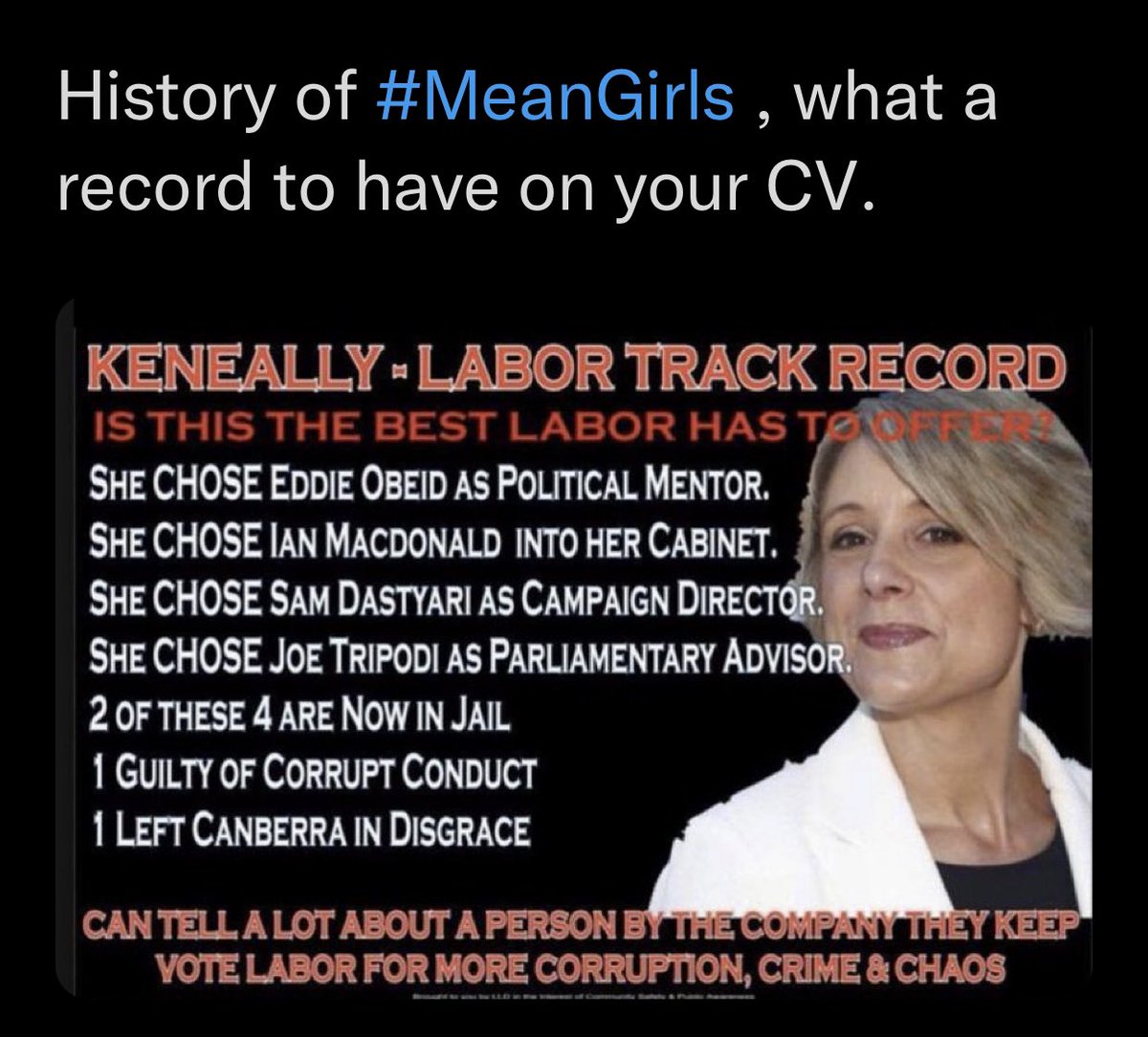 RositaDaz48's tweet image. Let’s not forget the $M she took from NSW taxpayers and gave to her husband for his private business which she benefited financially from.. The husband of the Premier, Kristina Keneally, accepted a $1 million share package in an electric car company lobbying the state government,