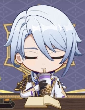 AyatoDailyyyyy's tweet photo. AYATO DRINKING HIS BOBA 💙 https://t.co/MfkDaceZS3