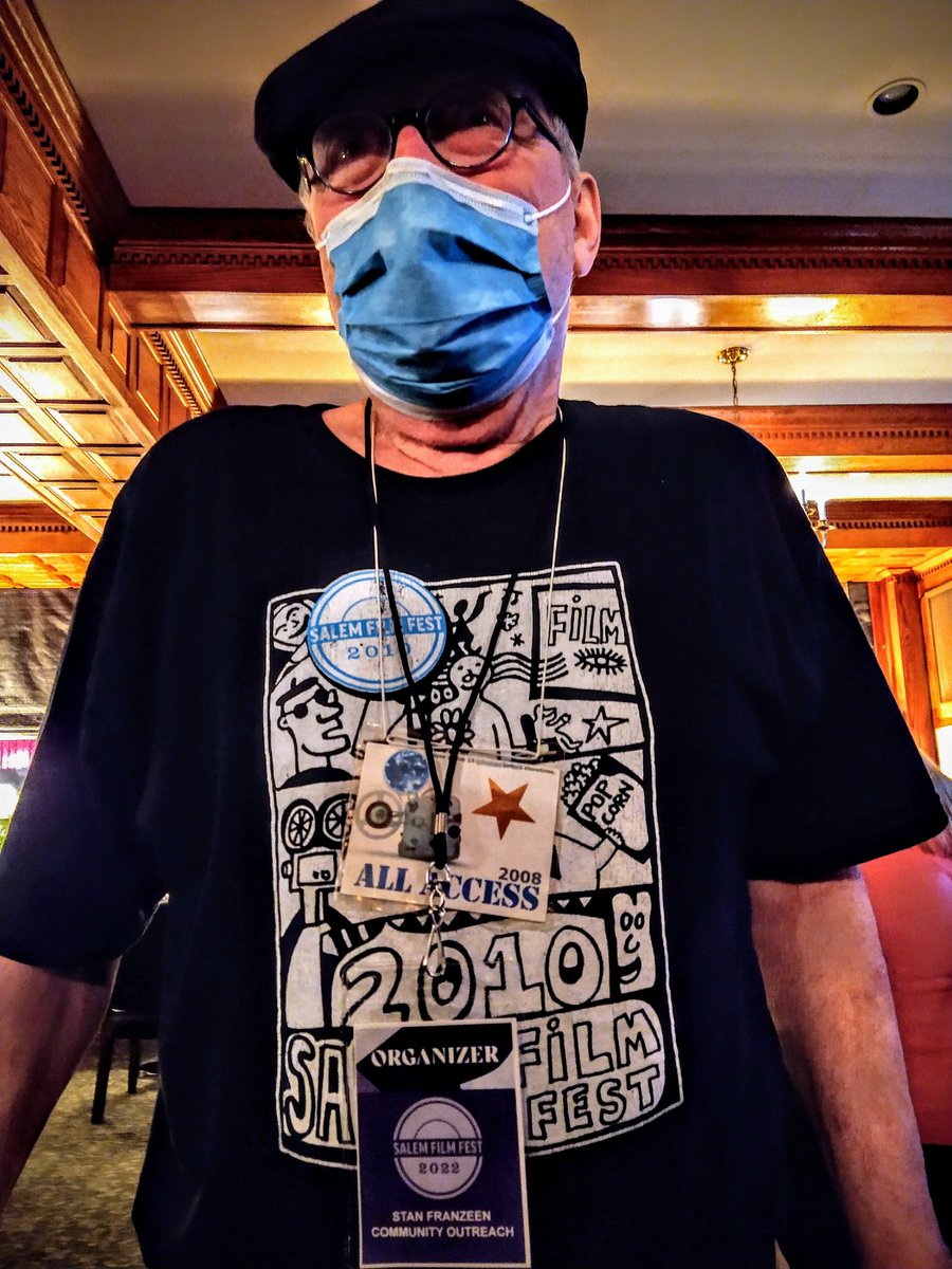 Yup, that's a 2008 All Access badge on <a href="/SFranzeen/">Stan Franzeen</a>. Been there from the beginning. #anniversary #filmfest #stantheman