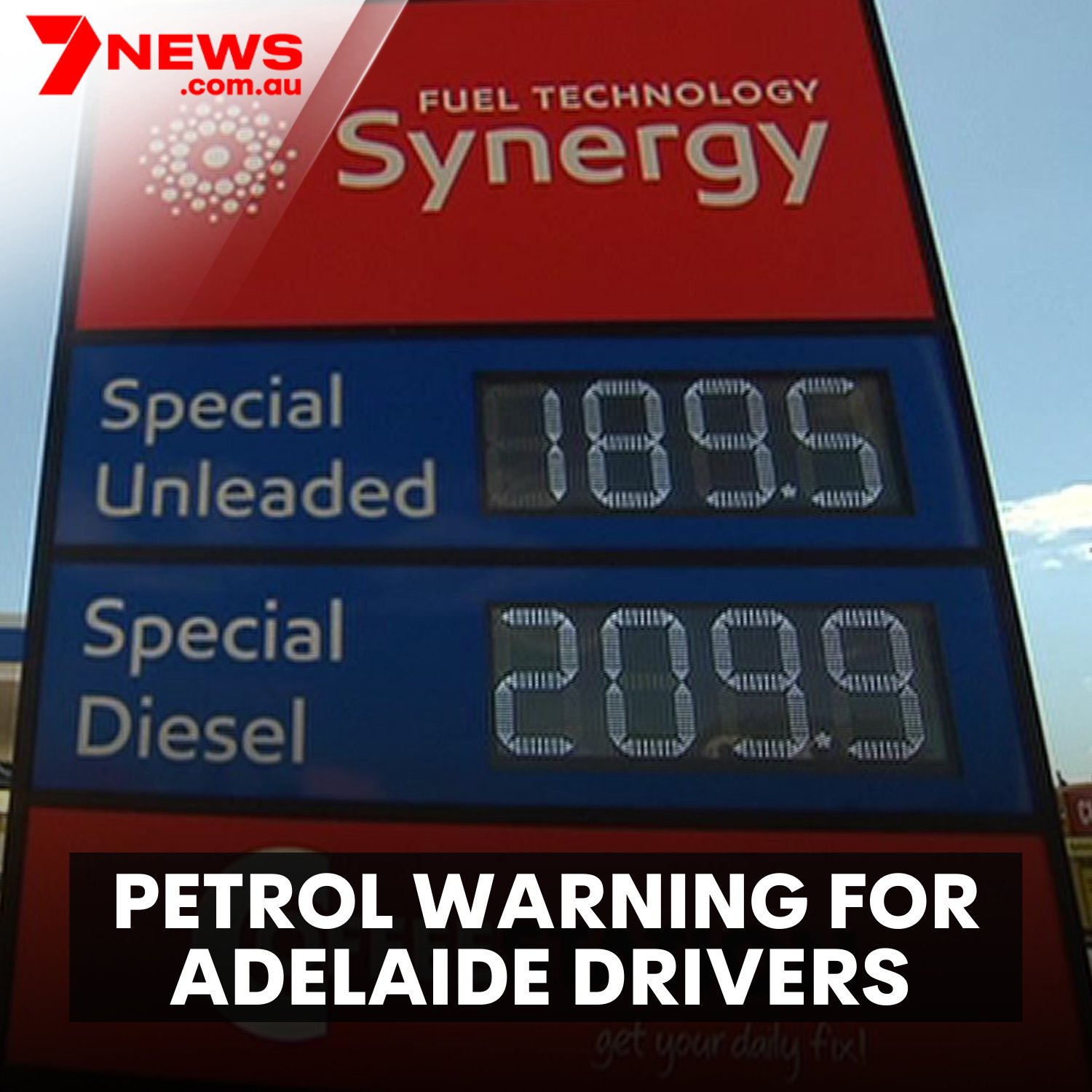 7NEWS Adelaide on Twitter "Don’t fill up a full tank that is the