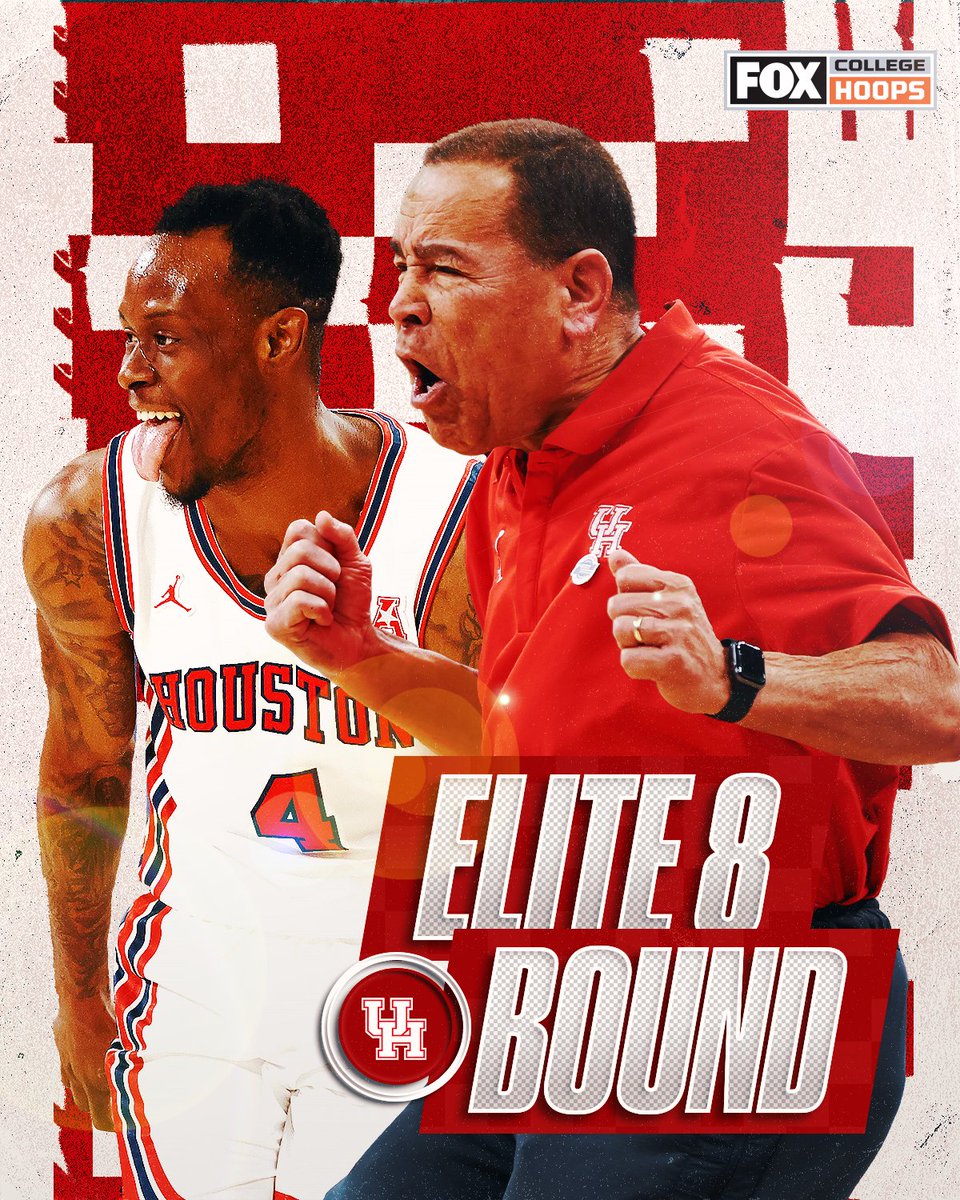 Run it back! 😤

<a href="/UHCougarMBK/">Houston Men's Hoops 🏀 🐾</a> is headed to their second straight Elite Eight! 🙌