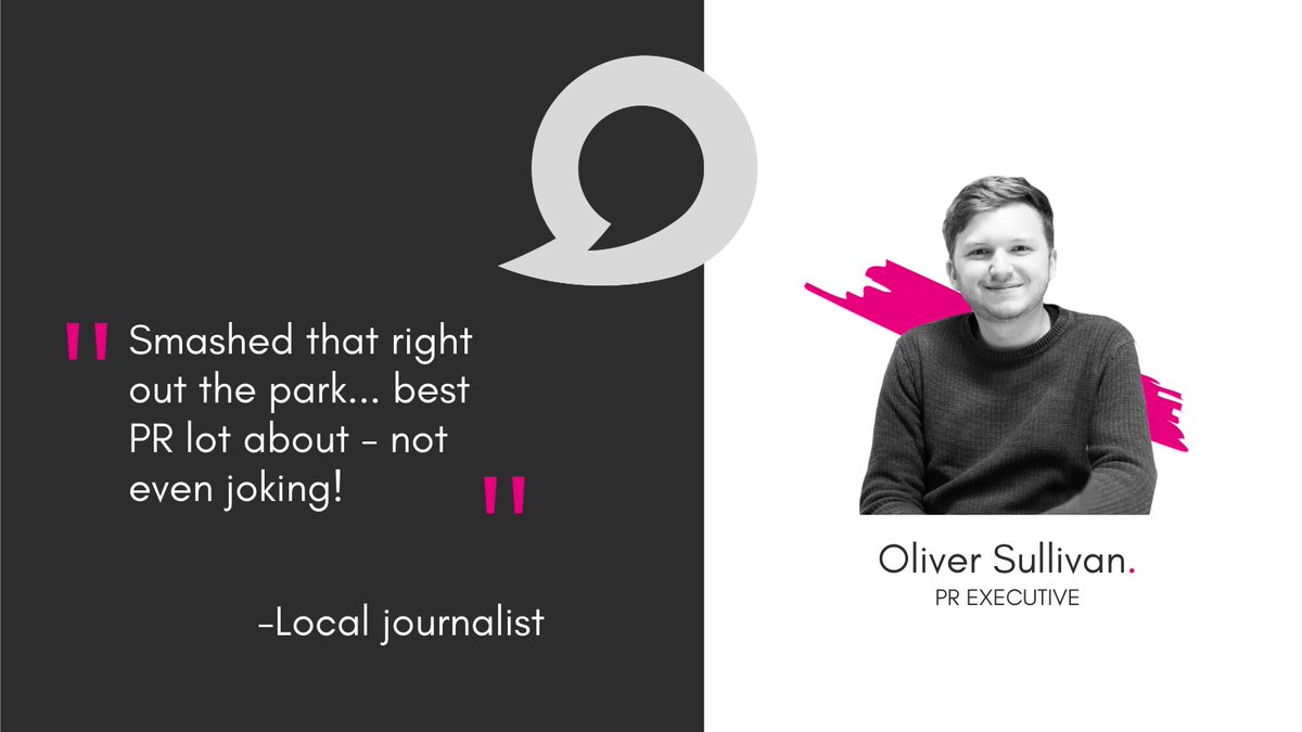 We wouldn't usually brag but.....when you receive a comment like this it would be a shame not to on a sunny Friday! Well done <a href="/Oliverjourno1/">Oliver Sullivan</a> you "smashed it"!