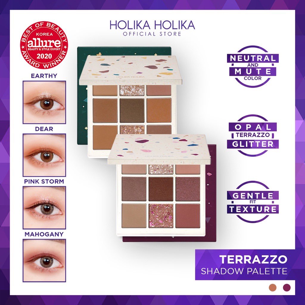 104 on Twitter "Rekomendasi Eyeshadow Pallete 1. Holika Holika