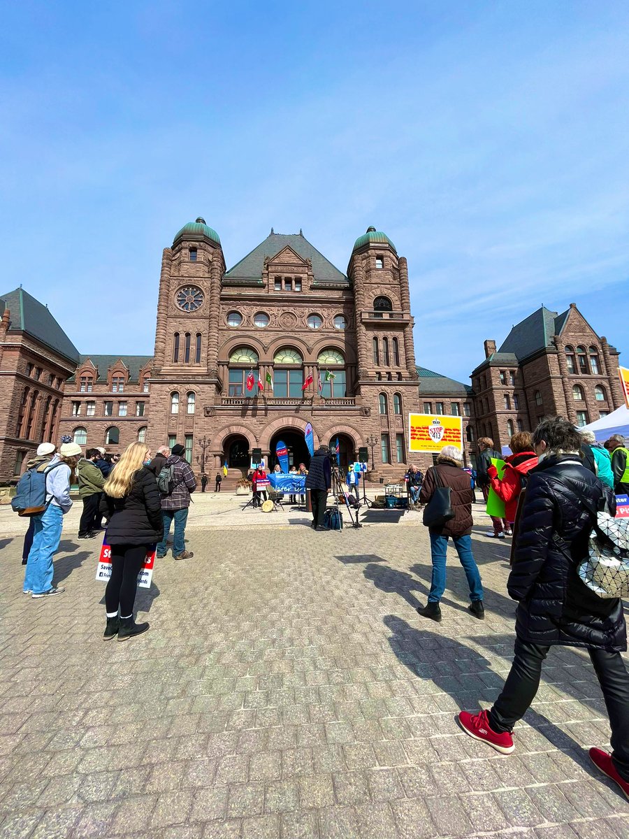 More from the Save Our Water Tiny Rally that took place on Tuesday, March 22, 2022 at Queen’s Park. #worldscleanestwater
