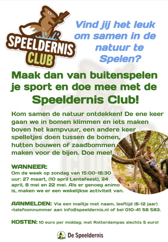 Met dank aan <a href="/sportbedrijf010/">Sportbedrijf Rotterdam</a> en #rotterdampas kunnen we zondag starten met de Speeldernis Club! ☀️