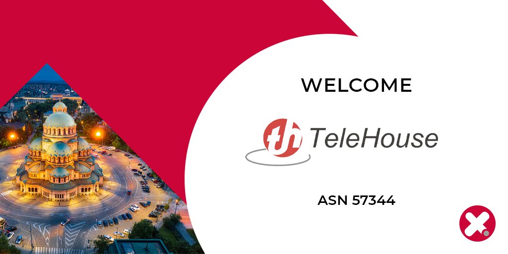 Welcome to #Telehouse AD - ASN57344, #PeeringMate from Bulgaria 🤝 Telehouse provides know-how services for operators and a range of data transmission services for business customers.

More #MIXpeers 👉 bit.ly/MIX-peers
#MixIT #Peering #Network #IXP #Internet
