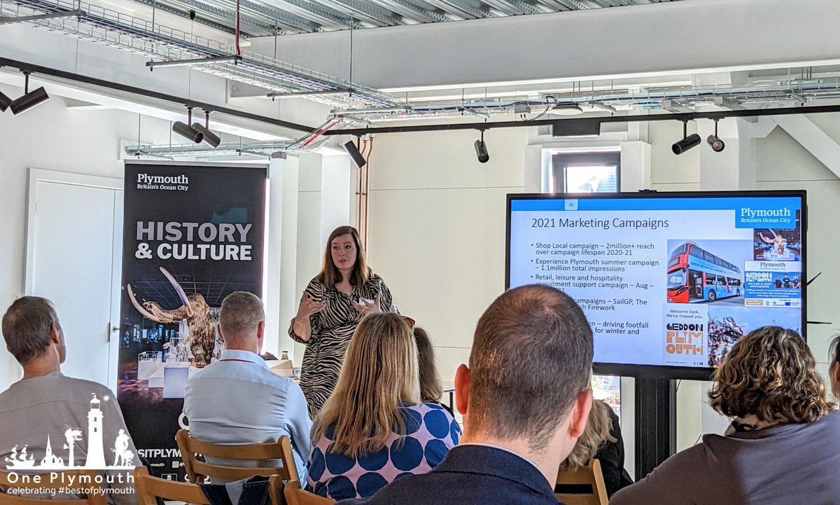 Attending <a href="/DestinationPlym/">Destination Plymouth</a>  networking breakfast this morning, hearing an overview of tourism marketing &amp; events activity nationally &amp; internationally.

There's no doubt, #Plymouth is a wonderful waterfront city, with many amazing locations, full of fantastic things to see &amp; do.