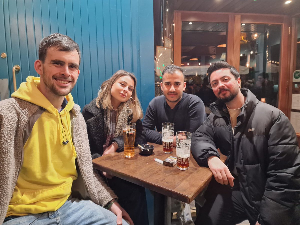 CESschools's tweet photo. CES Dublin's pub night in J.T Pim's last night was a blast! Thank you all for coming. We will definitely have more in the future! 🍻

#CESDublin #Dublin #Ireland #CesSchools #English #LearnEnglish #cesschools #englishuk #studyabroad #learnenglish #learningenglish #studyenglish https://t.co/jAJLIbYugs