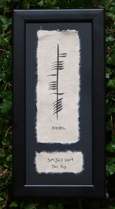 IrishShopper's tweet photo. Baby Name, Date &amp; Weight - Irish Made Single Ogham.
https://t.co/opmtvjw5PQ
#BabyGift #Ogham https://t.co/wTxhFeXGRd