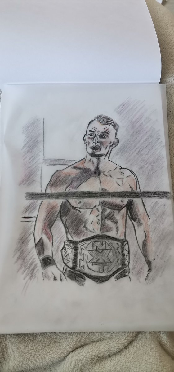 blackforestDiva's tweet photo. First time that I dried to draw someone from a real picture and not from a shirt or comic.Thought his muscles were hard to draw but as always his incredible expressive face made me sweat 😅
💯🔥💯 #Goldjunge #ImpeccableGerman #TrueChamp #Imperium #BackToDraw @Marcel_B_WWE https://t.co/C83Bd7NWZl
