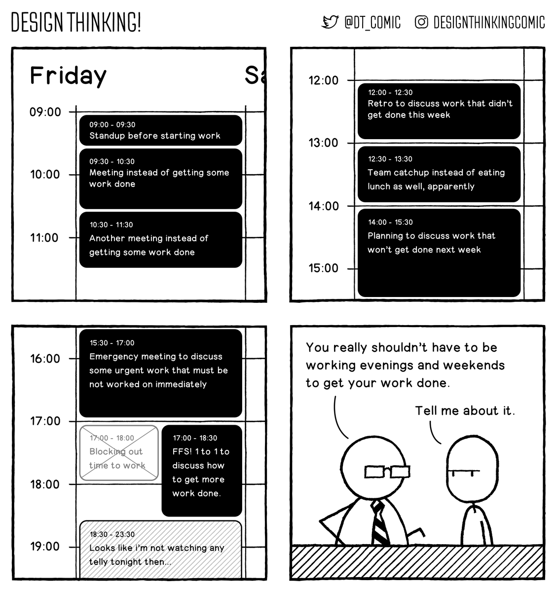 There's not enough hours in the day/week/month/year