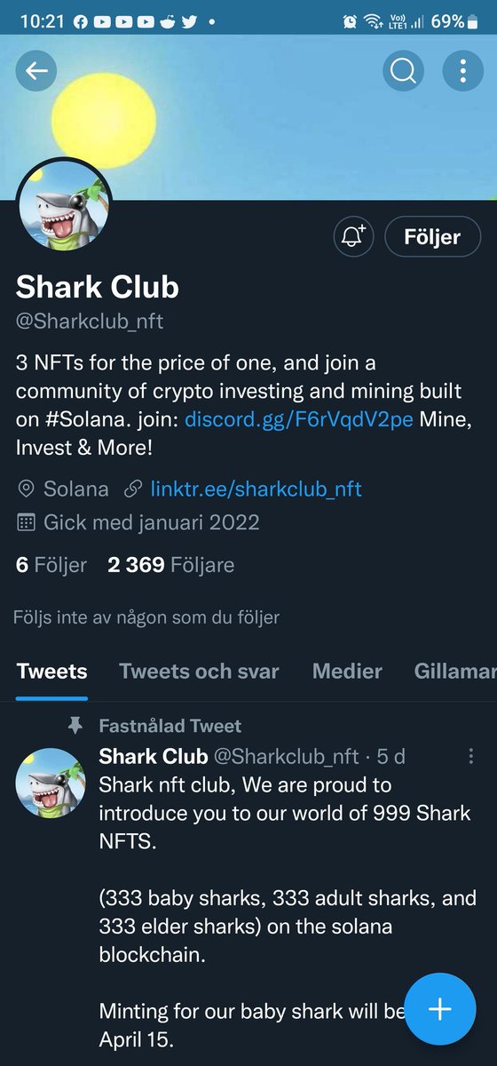 Leonard61369861's tweet photo. @CryptoKing1st @Sharkclub_nft https://t.co/EOa9ZWlmRu
