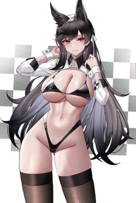 #アズールレーン 
愛宕 