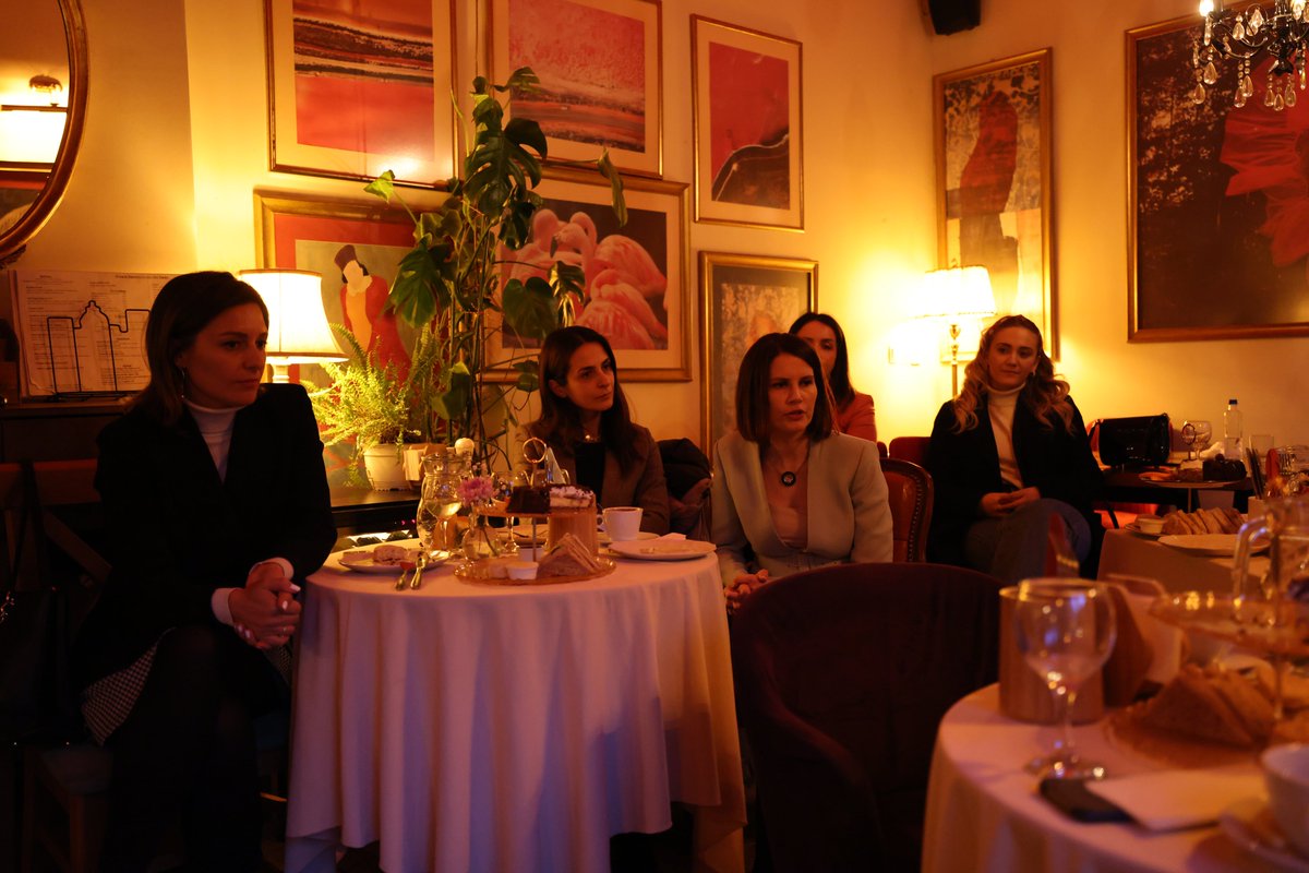 UNDP_Kosovo's tweet photo. Kosovo #WOMENinSTEM network brought together women professionals from institutions, academia, private sector and civil society to discuss their role and commitment towards #environment and #climate agenda, and contributing to the #CSW66 discussions in Kosovo. 📸: Madalina Bisog https://t.co/ftIz1vmhSg