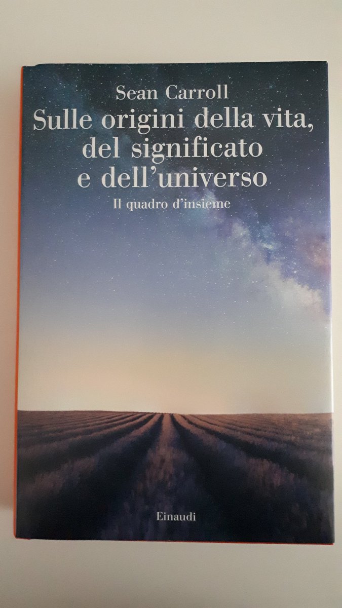 bologna_g's tweet photo. #libridaleggere #oneplanetschool un libro veramente straordinario che dovrebbero leggere tutti @seanmcarroll un affresco brillante, affascinante e documentato sui temi fondamentali della conoscenza dell realta' per le nostre vite @WWFitalia @ASviSItalia @Einaudieditore https://t.co/4VCRMiguT8