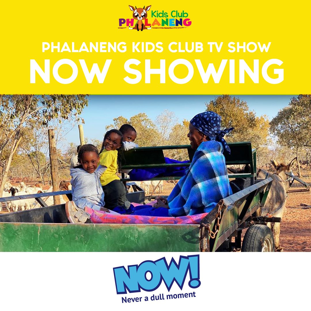 Catch an episode of Phalaneng Kids Club TV Show this weekend on NOW Channel (Dstv Channel 290) & Set-top Box Channel 6 🎬🎥📺😍

Airing; Saturday 4:30pm
Repeats; Sunday 10:00am

#PhalanengKidsClub #NowChannel #NowTV #BotswanaBrand #PushaBW #SupportLocal