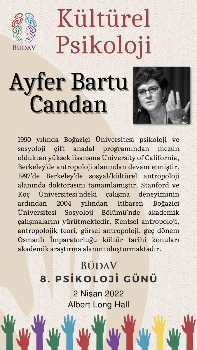 BUDAVofficial's tweet photo. Etkinlik detayları önümüzdeki günlerde paylaşılacak. Şimdi birbirinden değerli konuşmacılarımızın bazılarını tanıyalım😍👇🏻 https://t.co/Xayl6rKSvt