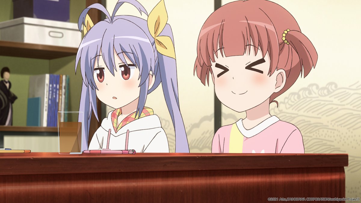 [애니플러스 3/25 21:30 방송 『논논비요리 논스톱』 13화 "동아리 활동을 열심히 했다"] - 미야우치 카즈호는 청소를 끝낸 아사히가오카 분교의 학생들...