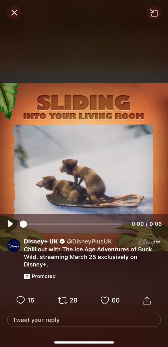 glasgowrendell's tweet photo. Had to double-take with this… @DisneyPlusUK @disneyplus I can’t decide if it was intentional or not. #slidingin 😂 https://t.co/xQfFstlpq8