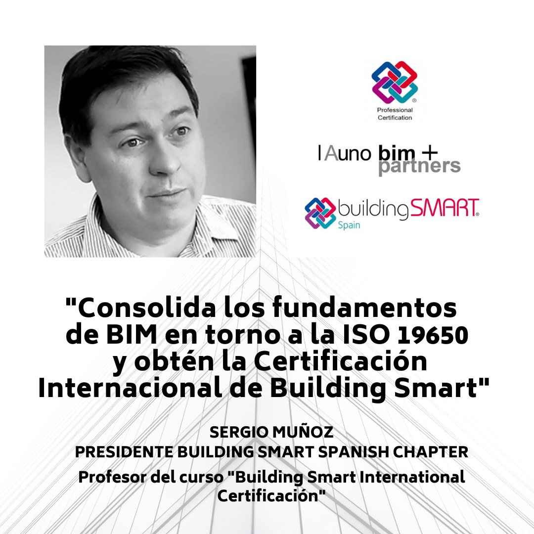 Primera edición abierta al público del Curso “Fundamentos Bim-  Building Smart International Professional Certification”

Apúntate y consigue ya tu Certificación:
campus.1a-uno.com/producto/bsi_c…

O contáctanos en el +34 644161624
o escribidnos en:  academia@1a-uno.com