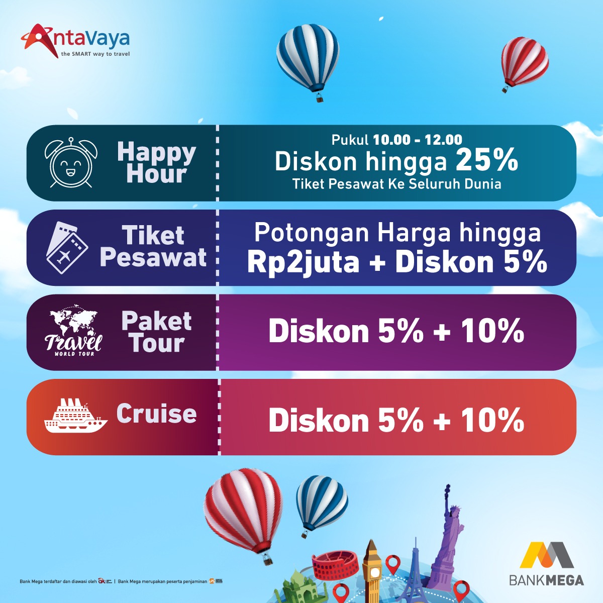 BankMegaID's tweet photo. Tunggu apalagi, langsung datang ke Mal Kota Kasablanka - Food Society B. Promo berlangsung 24 - 27 Maret 2022.
Kami tunggu kamu di sini ya. Cek info lengkap promo di : https://t.co/mggn86OENo
#BankMega #LiburanBarengMega https://t.co/OaQDK0mGNw