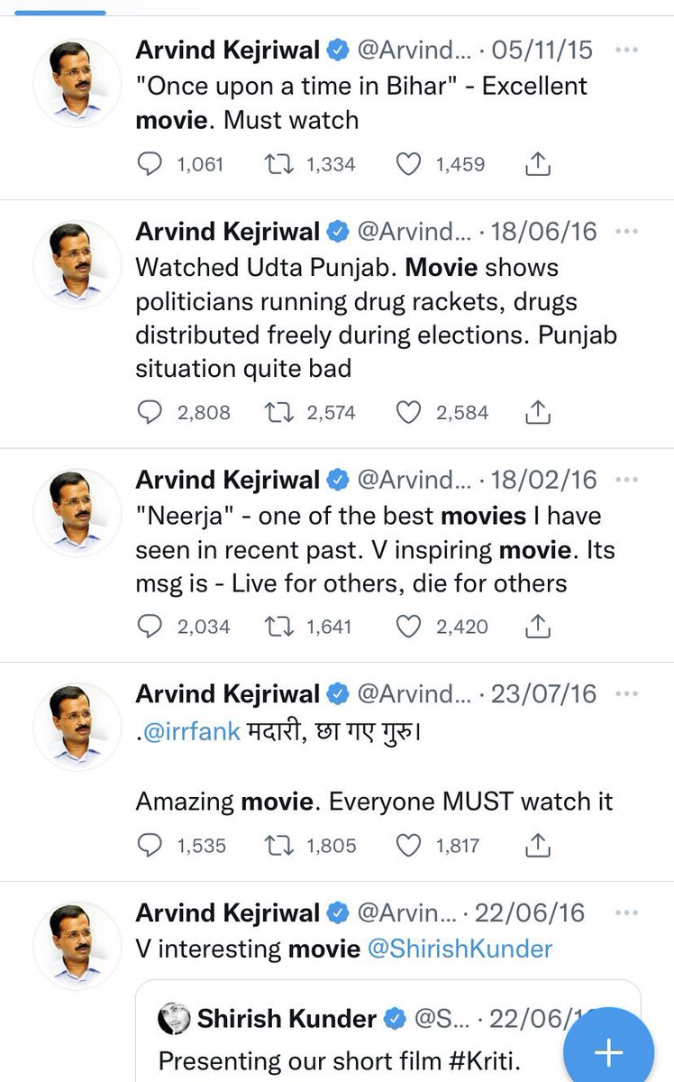 pallavict's tweet photo. @msisodia Vivekji doesn’t belong to any party &amp; has spend own money, 4 yrs &amp; 5000 hours of his life on #KashmirFiles &amp; took ~700 interviews

While Kejriwal wanted Delhi tax payers to pay Ram Jethmalani’s legal fees for fighting personal defamation cases thanks to his shoot &amp; scoot politics https://t.co/6rtlJ8iPge