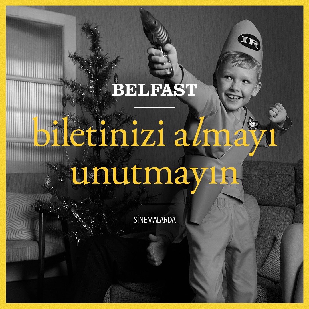 7 dalda Oscar’a aday olan ve Kenneth Branagh'ın hayatından otobiyografik ögeler taşıyan Belfast şimdi Spectrum’da vizyonda. 🎬

Biletinizi almayı unutmayın🤩

#SpectrumSinema #Sinema #FilmKaldığıYerdenDevamEdiyor #Film #VizyonFilmleri #SinemaKeyfi #FilmKeyfi #Belfast