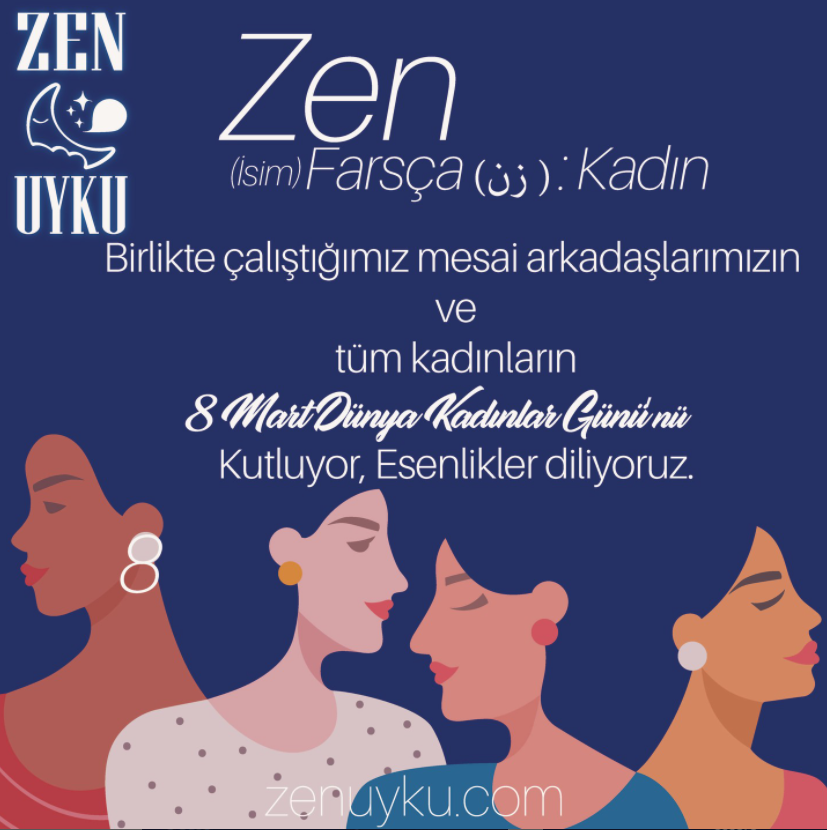 zenuyku's tweet photo. 8 Mart Dünya Kadınlar günü kutlu olsun💐

Zen uyku olarak birlikte çalıştığımız arkadaşlarımızın ve tüm kadınların 8 Mart Dünya Kadınlar Günü'nü kutluyor, esenlikler diliyoruz. https://t.co/31YUMAO4xq