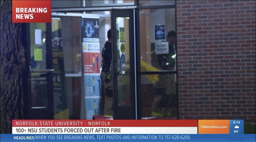 Fire In Dryer Air Duct At Nsu Triggers Sprinkler System 13newsnow Com
