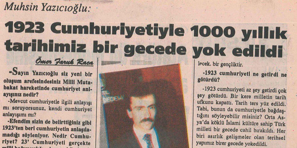 fatihtezcan's tweet photo. “Bir saniyesine bile hükmedemediğimiz bir dünya için, bu kadar fırıldak olmaya gerek yok!”
- Muhsin Yazıcıoğlu’nu şehâdetinin 13. sene-i devriyesinde rahmetle anıyoruz. - https://t.co/rBvIxaTrHj