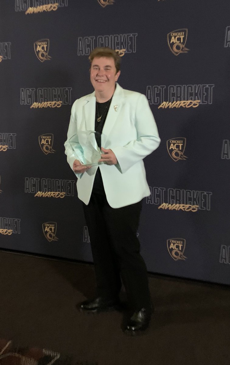 FletaTheTweeter's tweet photo. Very proud of all round legend SJ Moore - admitted to the @cricketact Hall of Fame. I can't think of a better advocate for the women's game - I'm lucky to have been coached by her and happy to call her a friend #womeninsport @EastlakeCricket https://t.co/Si6WNSoywy