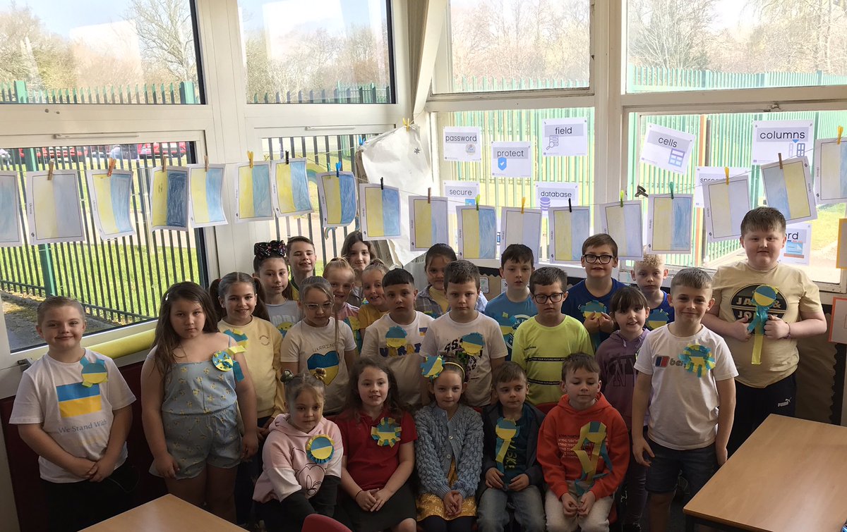 Dosbarth Elm support Ukraine 🇺🇦 <a href="/decappeal/">DEC</a> <a href="/MillbrookP/">Millbrook Primary</a>