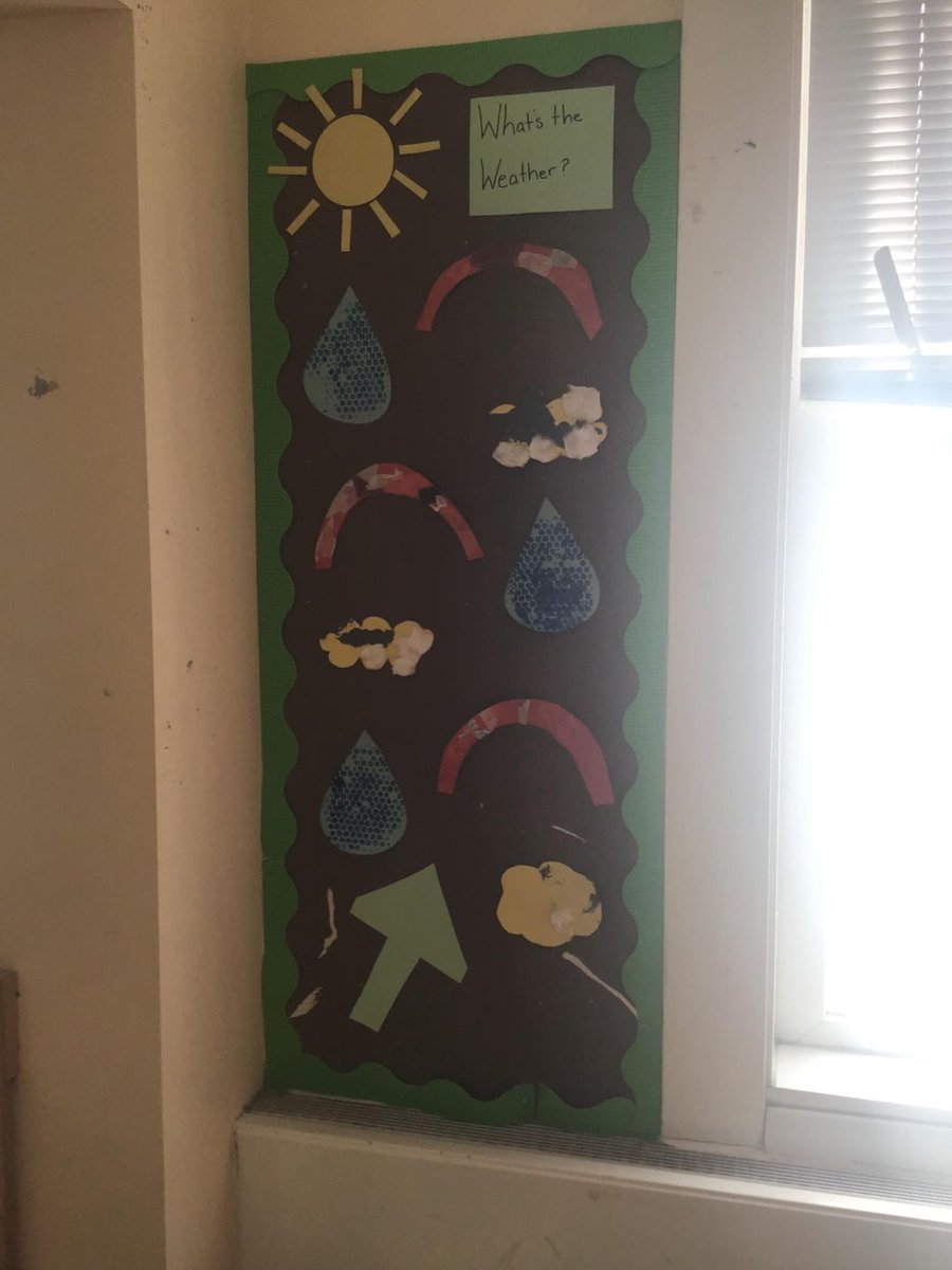 SpringNursery's tweet photo. Explorers have been creating their very own weather board this week, using different craft materials to create each weather.For St. Patrick's day the children made their own flags using green,orange and white paint. The babies have been exploring different ict toys. #babies #ict https://t.co/wHDEPCPwQy