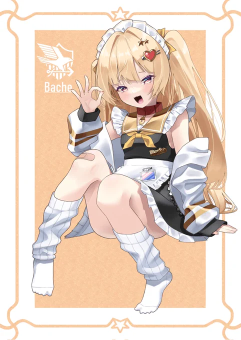 バッチにメイドになってもらいました…
#アズールレーン
#アズレン 