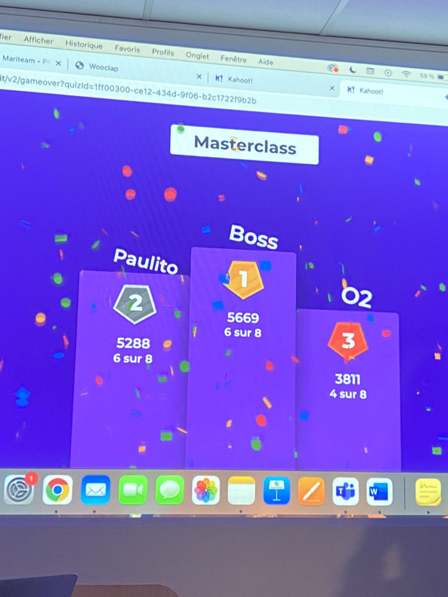 <a href="/audelevava/">Aude Levavasseur</a> <a href="/_Mariteam_/">MARITEAM 🚢</a> @MBADMB <a href="/FissetHortense/">Hortense Fisset</a> <a href="/flowtis14/">Florent Massé-Chantreau</a> <a href="/EtcheverryMai/">Etcheverry Mailys</a> @ceci_coste Et hop c est qui le #Boss ?