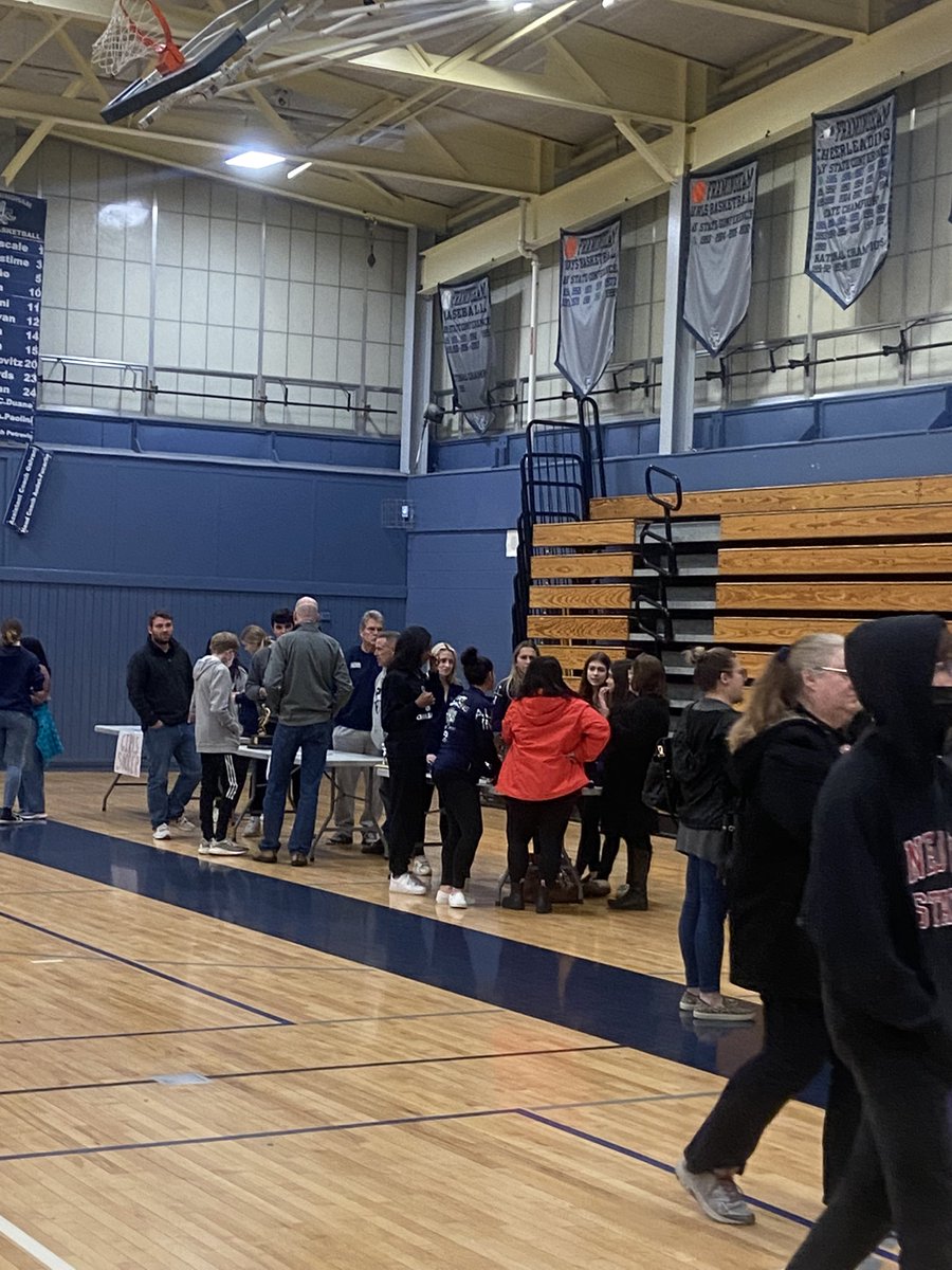 Nice time chatting with 8th graders last night