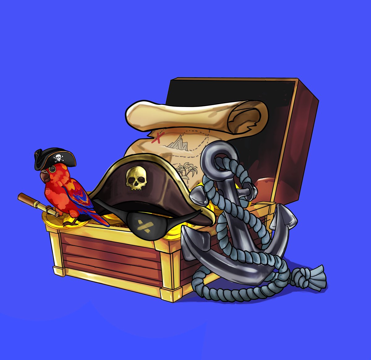 Carrying his great treasures, the overlord of the sea is coming! Stay tuned!
#NFT  #NFTCollection #NFTCommunity