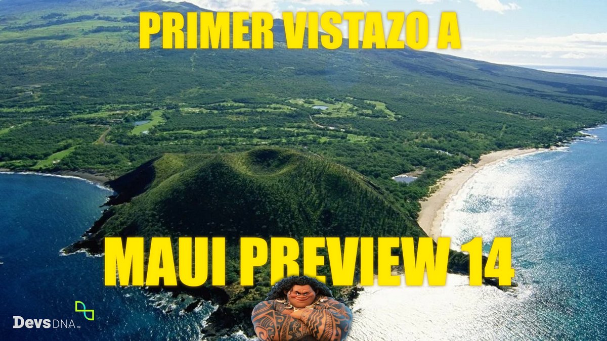 DevsDNA's tweet photo. 📢Nueva pildora en nuestro canal de @YouTubeEspanol 
🔥Un repaso a la preview 14 de @dotnet #MAUI de la mano de @jorgedcrespo 🔥
🔗https://t.co/zlHyg5NYBy

😍¡No olvides suscribirte si te gusta nuestro contenido! https://t.co/3IKaCvFtDM