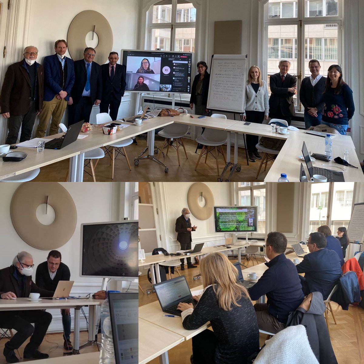 FpMobilitat's tweet photo. Últim dia de treball a Brusel·les pel tancament del projecte @NEWMETRO_EU. Han estat tres anys definint el marc de les  competències en mecatrònica a l'àmbit europeu. 
@impulsfp @FpMobilitat @pqimc @educaciocat https://t.co/yhs5qIjegZ