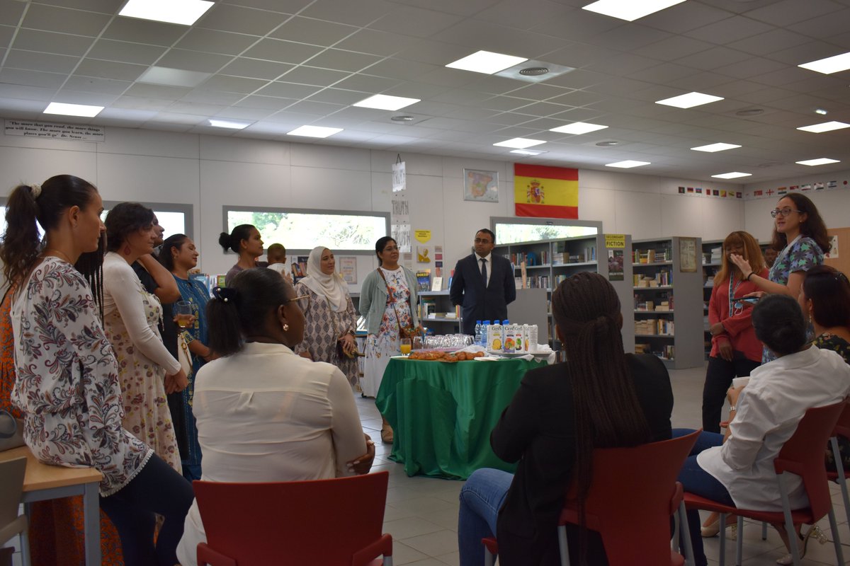 ERV_Gabon's tweet photo. The partnership between parents and school is key to each of our children’s success. We were delighted to hold a Coffee Morning for our new Early Years parents. We look forward to many more opportunities for connecting socially and personally with parents in our journey together. https://t.co/WwJSBLVLR2