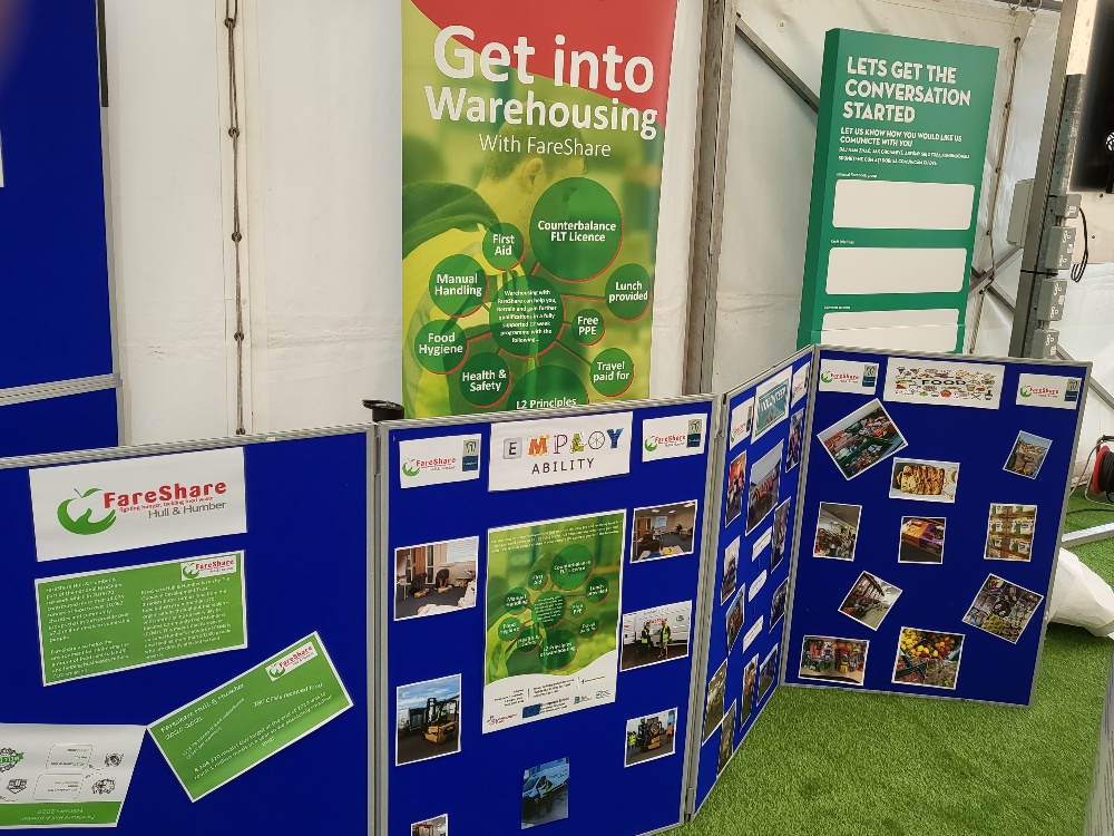 FareShareHull's tweet photo. This week @CranswickPlc  have hosted a #CommunityEngagement day for their employees to show the impact of the work they do with the wider community. Thank you for your support! #surplusfood #foodwaste #feedpeoplefirst #surpluswithapurpose https://t.co/C9HhxKwJiq