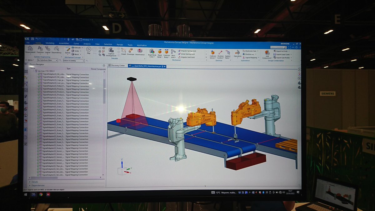 javiercueli's tweet image. Ovidio Cortina en #SpainSkills representando a #Asturias en la prueba de Control Industrial. Nivel⬆️⬆️ en la prueba de @siemens_ind