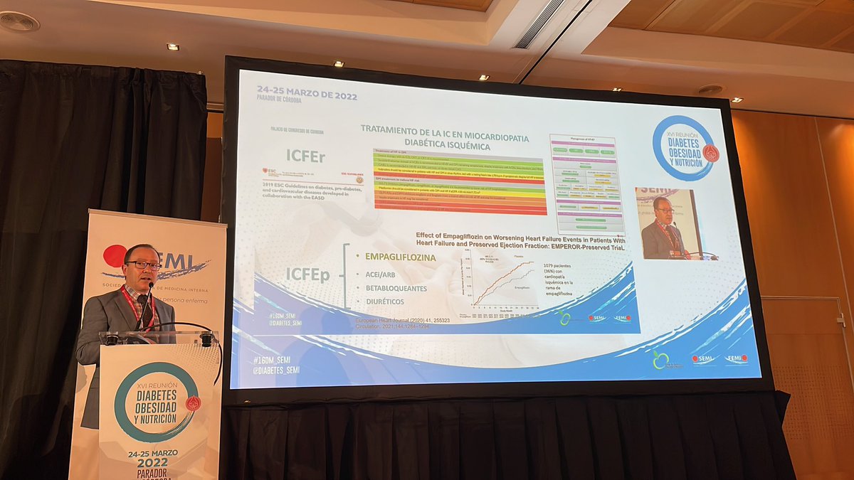 Tratamiento HF/DM2
<a href="/joscarlor2/">Jose Carlos Arevalo</a> #16DM_SEMI <a href="/Diabetes_SEMI/">GT-SEMI Diabetes, Obesidad y Nutrición #17DM_SEMI</a>