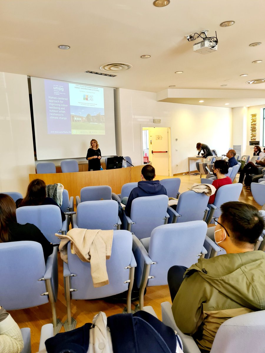 Last day of the #Trainingschool on #energygeostructures at the Eng Campus of <a href="/UniperugiaNews/">Università degli Studi di Perugia</a>. Thanks to Speakers and Students from 20 different Countries 🇪🇺.
Glad of co-organize it 🇮🇹, together with 🇫🇷 <a href="/GustaveEiffel/">Eiffel-Gustave</a> and 🇳🇴 <a href="/NTNU/">NTNU</a>. Already looking forward for the next edition! 🚀
