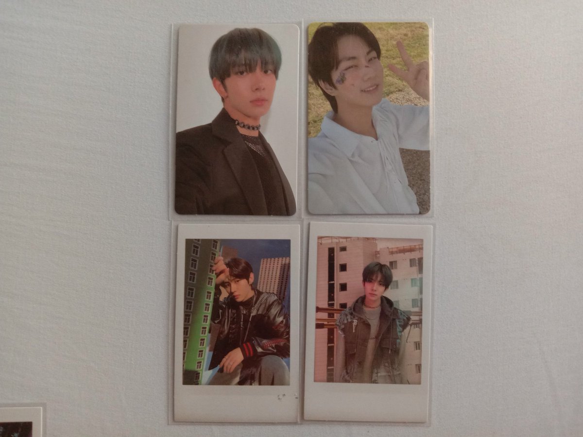 cabnsacc's tweet photo. wts lfb 

jungwon yet pc - 350
Heeseung no pola - 230
Sunghoon no pola- 230
=810
*Sold as set only https://t.co/MUIdIElAQf