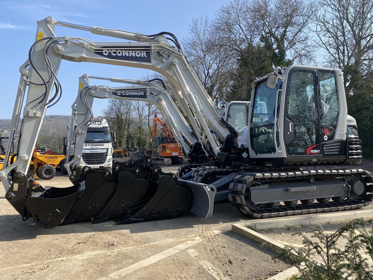 2x New Takeuchi TB290-2 machines added this morning to the fleet
Top spec including floating blades
Call now to hire 😁😁☀️☀️☀️
<a href="/Takeuchiuk/">TakeuchiUK</a> <a href="/TakeuchiMFG/">TakeuchiMFG</a> <a href="/simonsaan/">Simon</a> <a href="/CBL_Bristol/">CBL Bristol depot</a> <a href="/CBLCentralParts/">CBL Central Parts</a> <a href="/JohnElliott36/">John.Elliott</a>